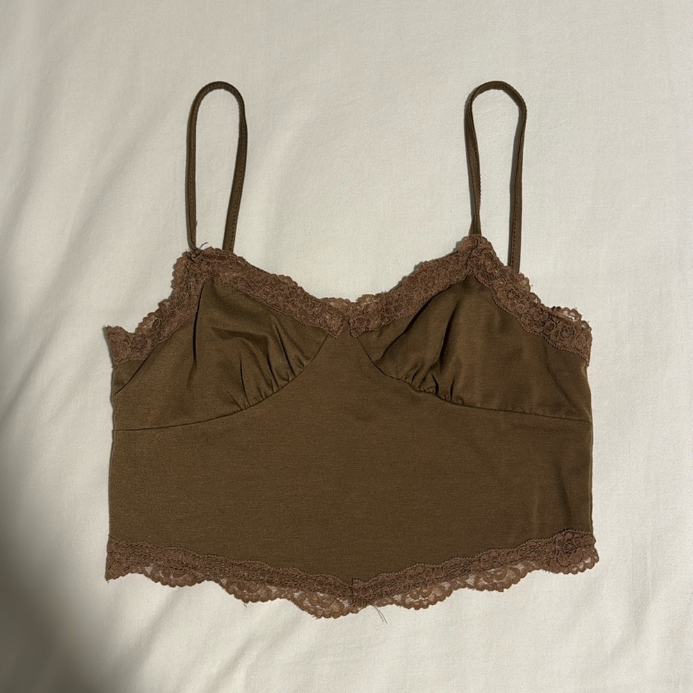 Brown tank